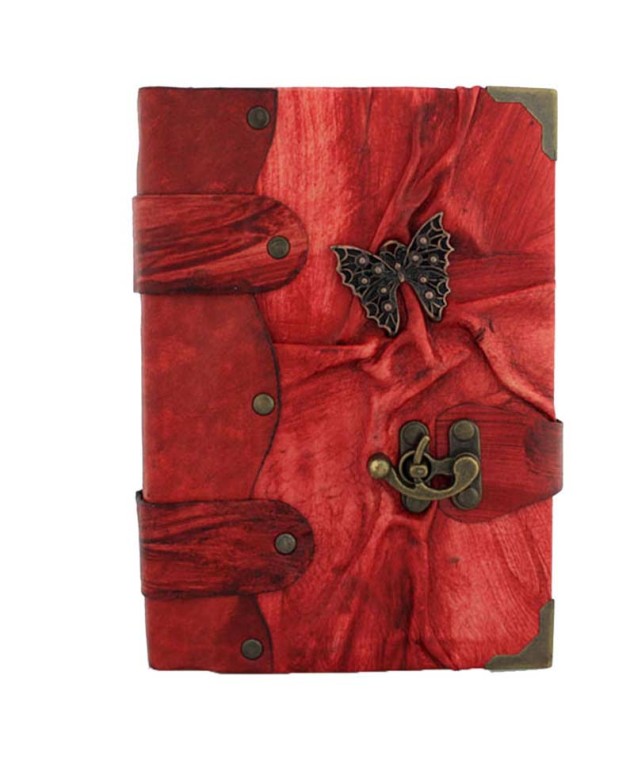 Butterfly Leather Journal on sale